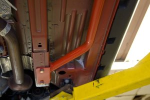 Ford Mustang Subframe Connectors - UMI Performance - bolt-in, Chrome Moly - `05-`14